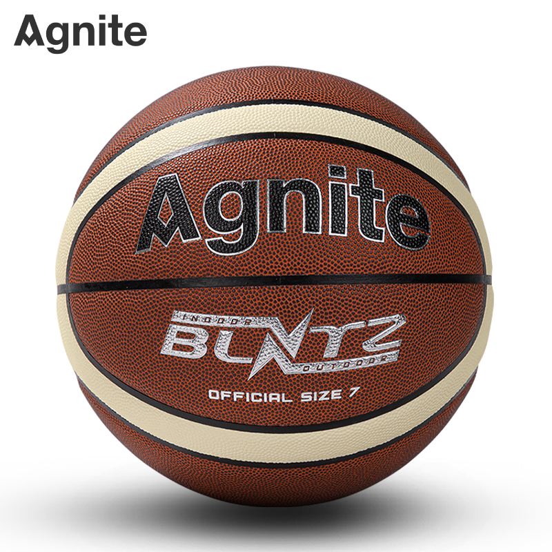 安格耐特FD907_7號發泡PVC12片（piàn）貼（tiē）皮籃（lán）球(黃色+橙色)(個)