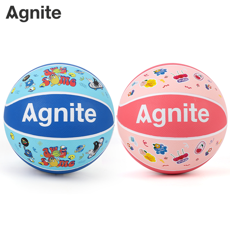 安格耐特（tè）FD906_5號橡膠籃球（qiú）(混色)(個（gè）)