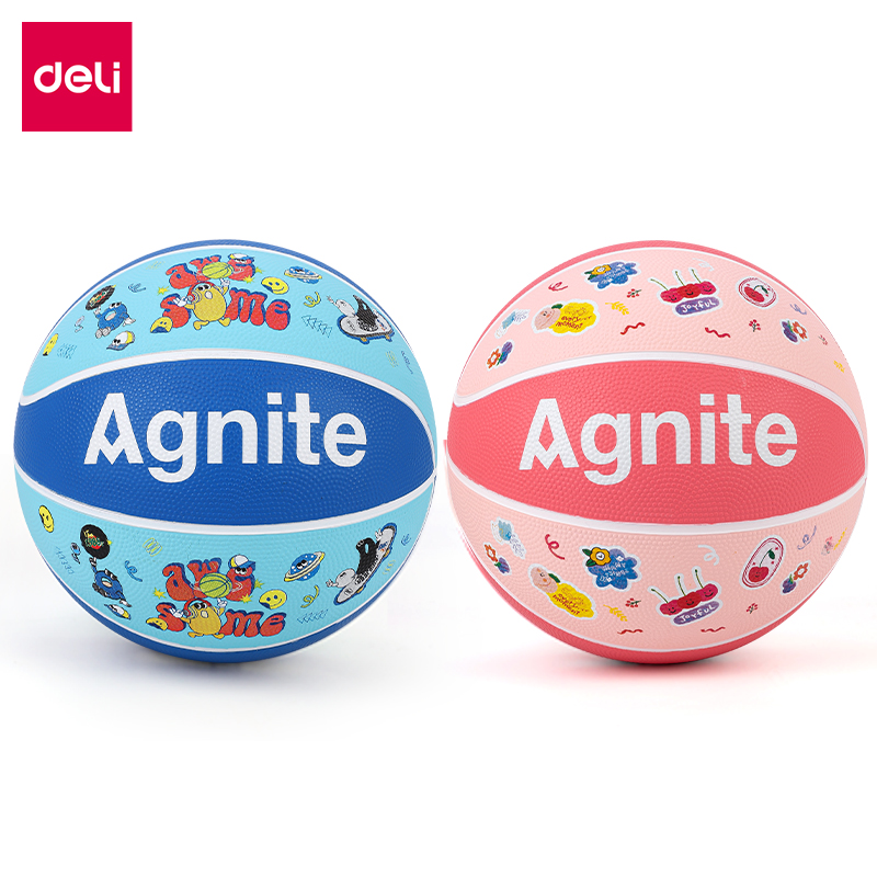 安格耐特FD906_5號橡膠籃球(混（hún）色)(個)