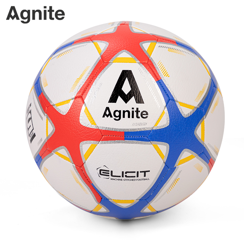 安格耐特FD925_5號發泡（pào）PVC機縫足球(藍色+紅色)(個)