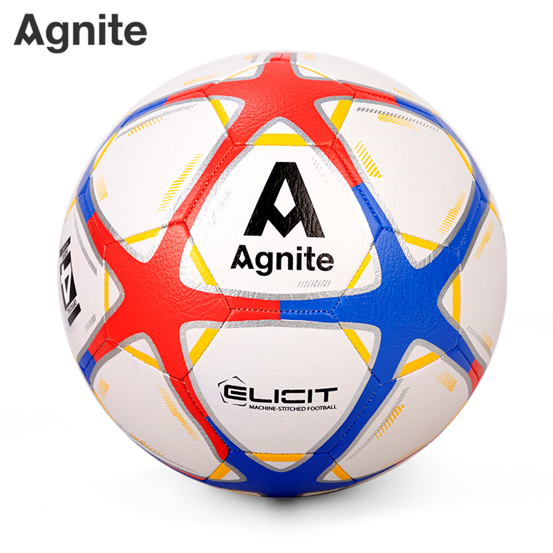 安（ān）格耐特FD924_4號發泡PVC機縫足（zú）球(藍色+紅色)(個)