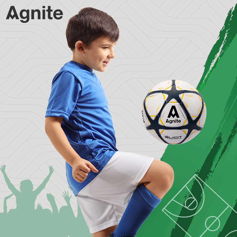 安格耐特FD200_5號（hào）發泡PVC機縫足球(藍（lán）色（sè）)(個)