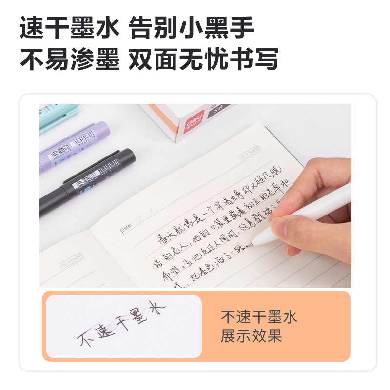 51fun吃瓜S8樂素速幹旋（xuán）轉中性筆0.5mmST筆頭(黑)(支)