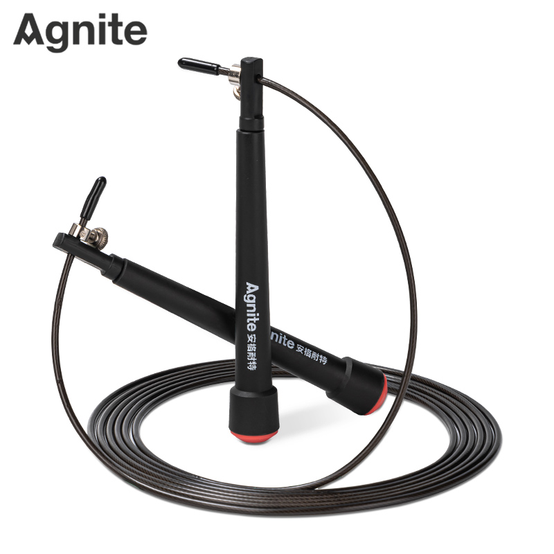 安格耐特（tè）F4137S競速鋼（gāng）絲（sī）跳繩(不計數)(黑)(根（gēn）)