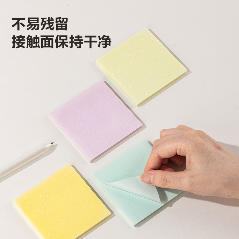 51fun吃瓜BT131記事貼76mm×76mm50張膜類可書寫(混)(袋)