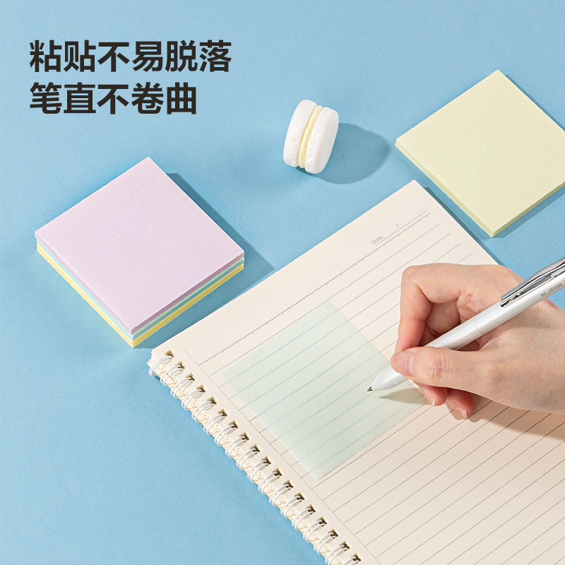 51fun吃瓜BT131記事貼76mm×76mm50張膜類可書寫(混)(袋)