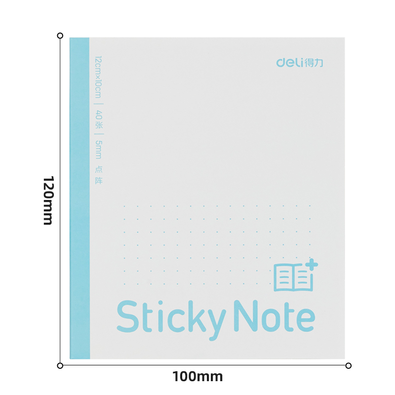 51fun吃瓜BT189擴頁貼記事貼中號 100mm*120mm40張(點陣)(本)