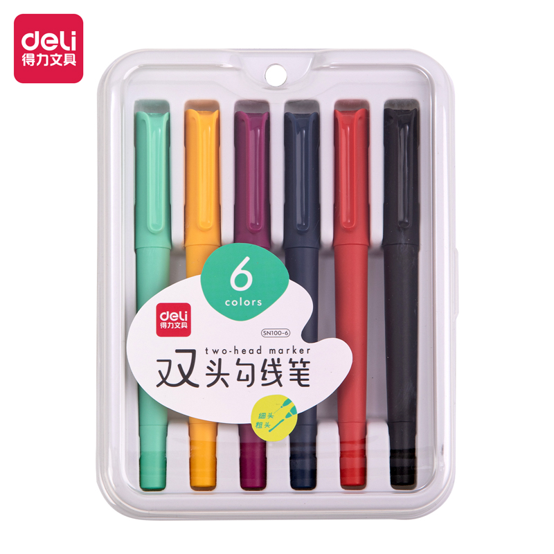 得（dé）力SN100-6勾線筆(混（hún）)(盒)