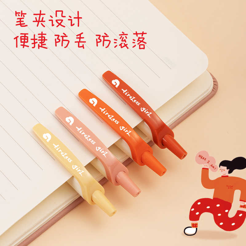 51fun吃瓜SA257速幹按動學生中性筆0.5mmST頭(黑（hēi）)(支)