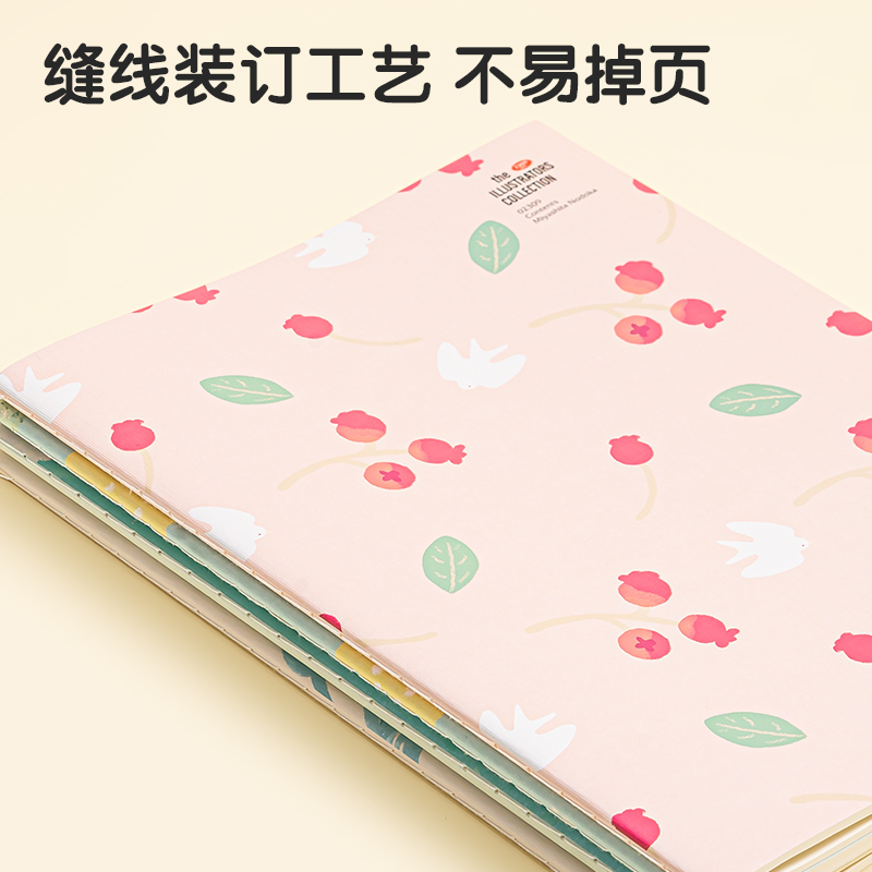 51fun吃瓜FB540插畫（huà）師聯名-縫線本(優遊歲月2)(本)