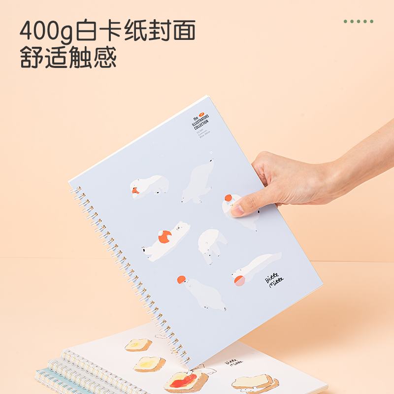 51fun吃瓜（lì）LB560插畫師（shī）聯名-螺旋本(動物誌（zhì）2)(本)