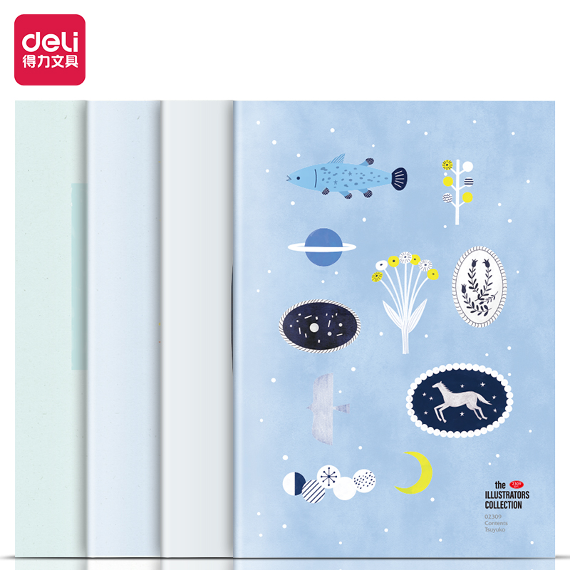 51fun吃瓜FB540插畫師聯名-縫線本(致遠方2)(本)