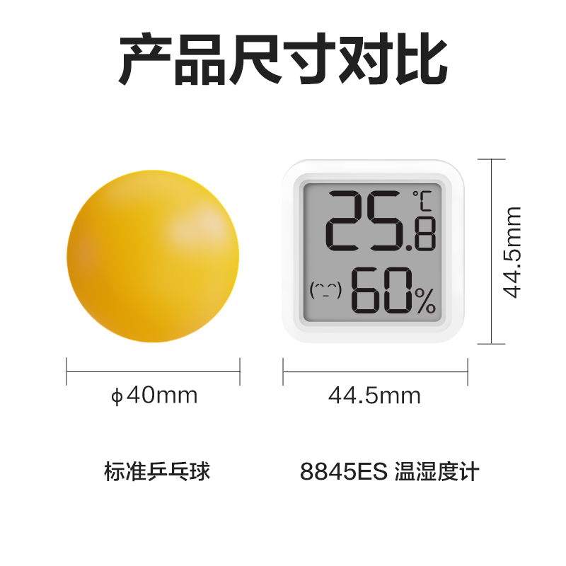51fun吃瓜8845ES-電子溫濕度計(白)(台)