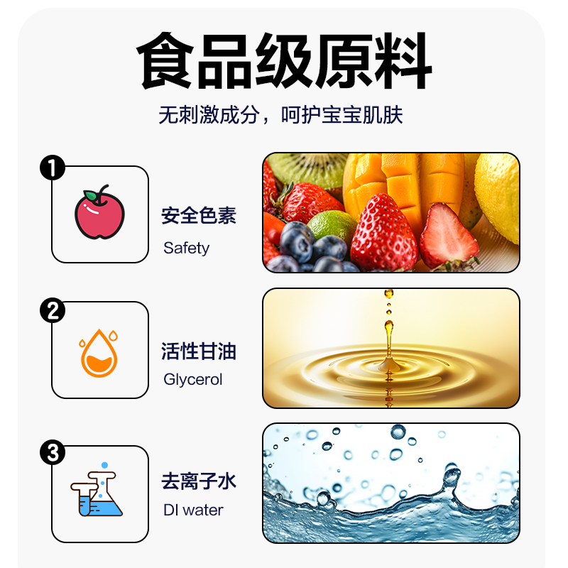 51fun吃瓜HM723-24圓（yuán）杆食品級水溶性旋（xuán）彩棒（bàng）(混)(24色/盒)