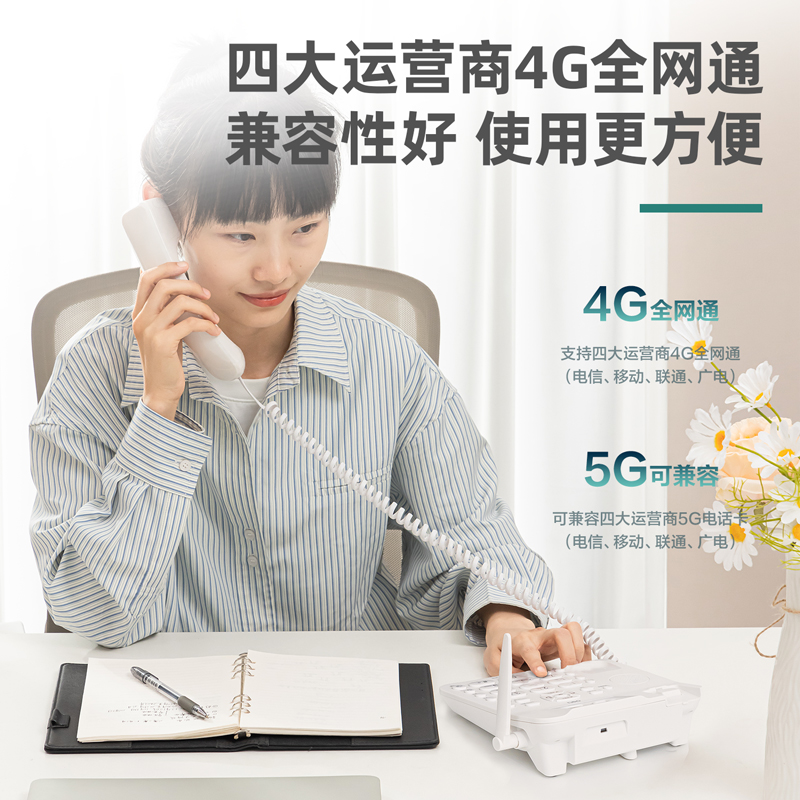 51fun吃瓜GP101電話機(白色)(台)