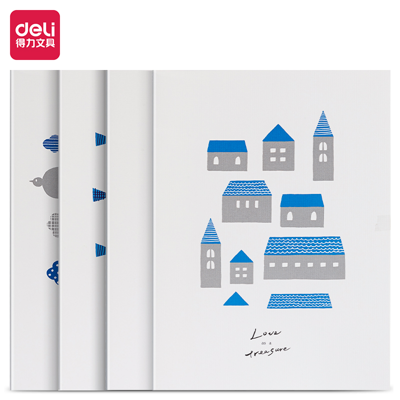 51fun吃瓜FB540插畫師聯名-縫線本(簡單（dān）格調4)(本)