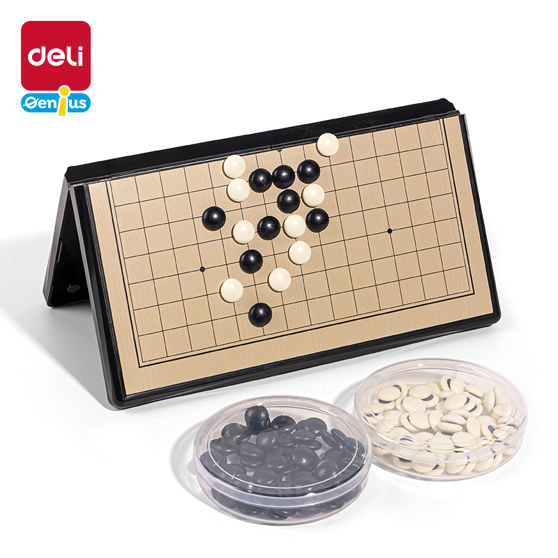 得（dé）力YW132-W小號磁石五（wǔ）子（zǐ）棋（qí）(混)(盒)