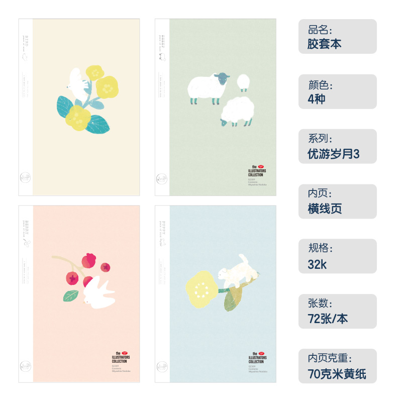 51fun吃瓜T3272插畫師聯名-膠套本(優遊歲月（yuè）3)(本（běn）)