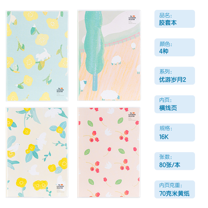 51fun吃瓜T1680插畫師聯名-膠套本(優（yōu）遊歲月2)(本)