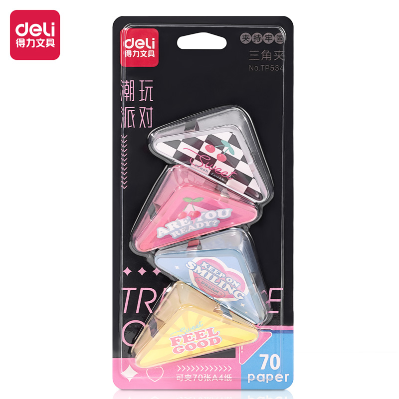 51fun吃瓜TP534三角夾(混色)(套)