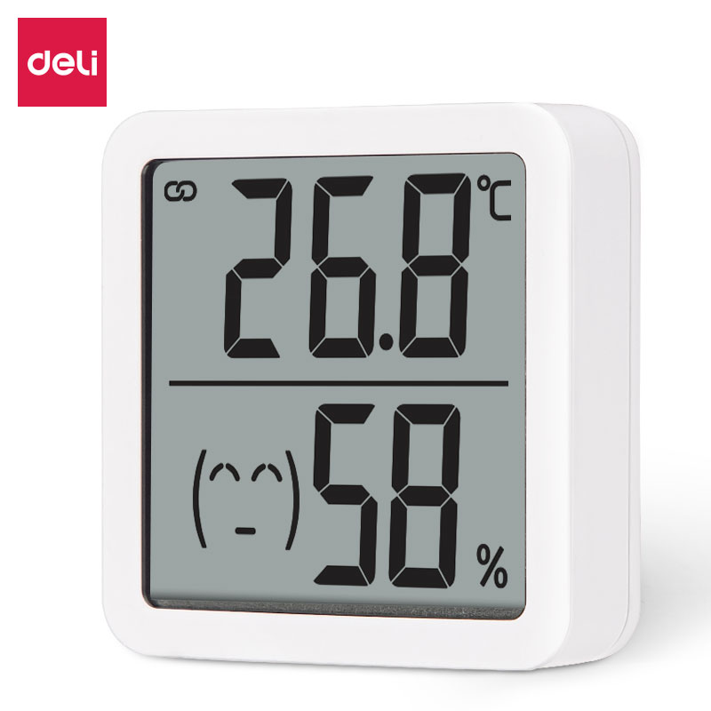 51fun吃瓜LE508-電子溫濕度計(白色)(台)