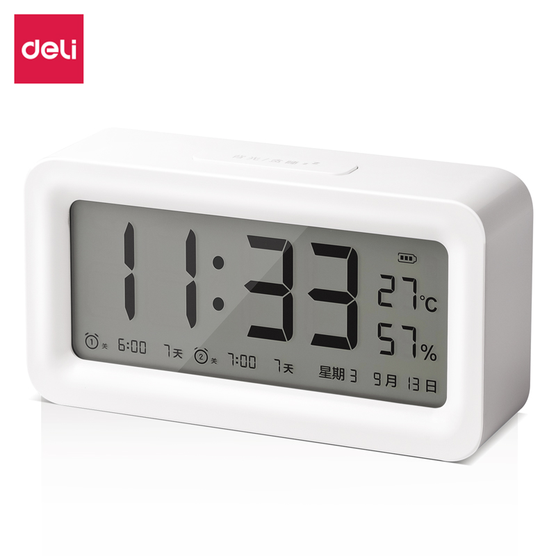 得（dé）力LE103A-鬧鍾(白色)(台)