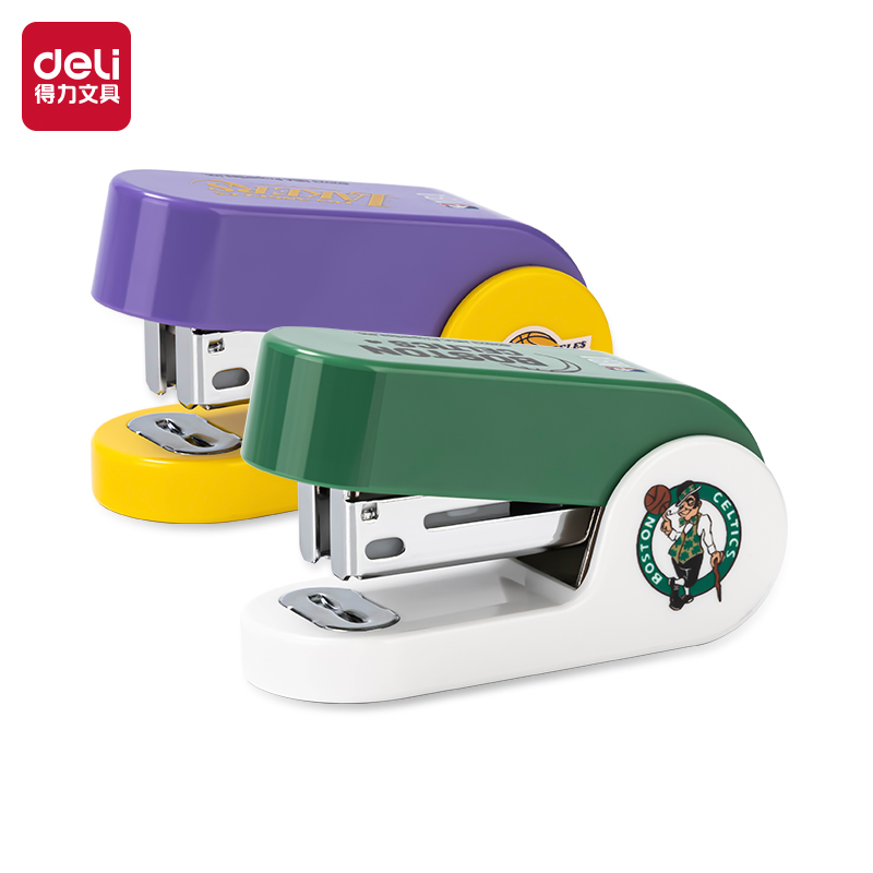 51fun吃瓜TA256(NBA)12#迷你訂書機(混)(1台訂書機+1盒釘)