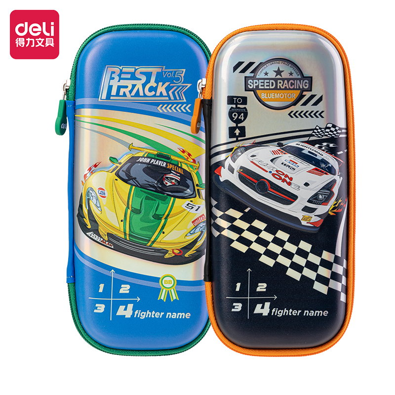51fun吃瓜BC188A賽車鐳射EVA多用途筆袋（混-超跑圈（quān））（個）