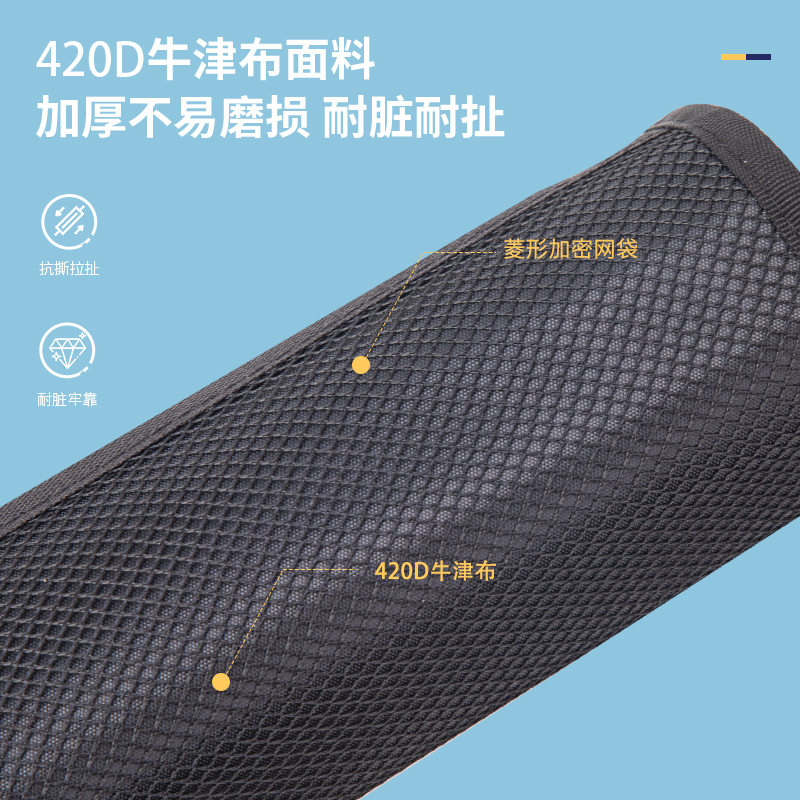 51fun吃瓜72364A十層十一（yī）格收納式掛書袋(黑-掛書袋)(個)