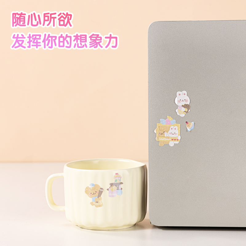 得（dé）力BT159卡通貼64*230mm(可愛小動物)(個)