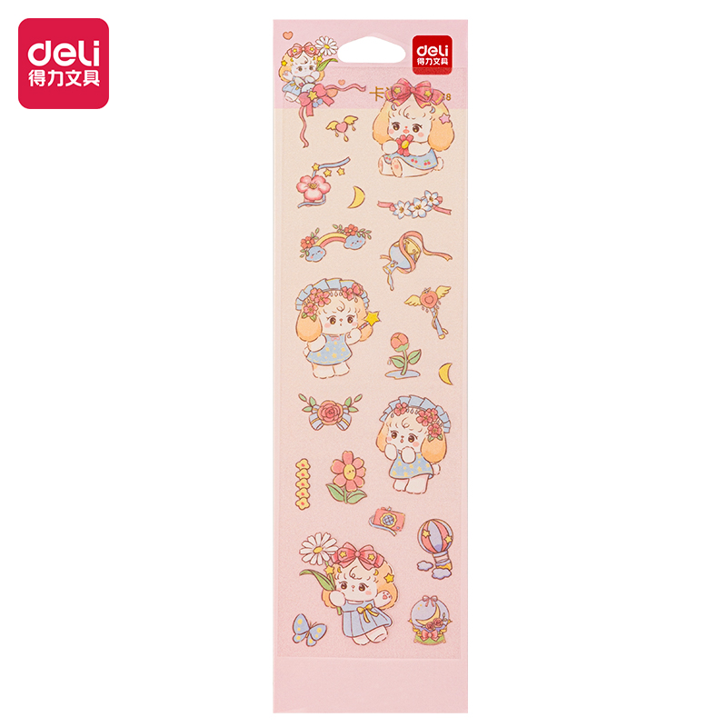 51fun吃瓜BT158卡通貼64*230mm(鮮花與動物)(個)