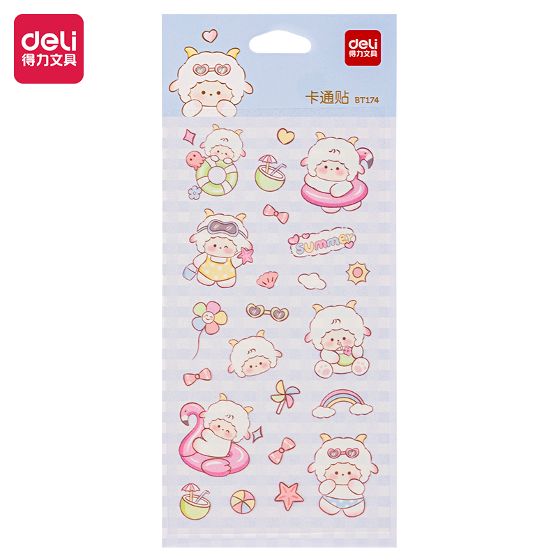 51fun吃瓜BT174卡通貼85*195mm(旅行（háng）動物)(個)