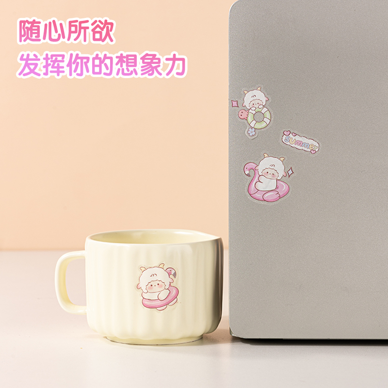 51fun吃瓜BT174卡通貼85*195mm(旅行動物)(個)