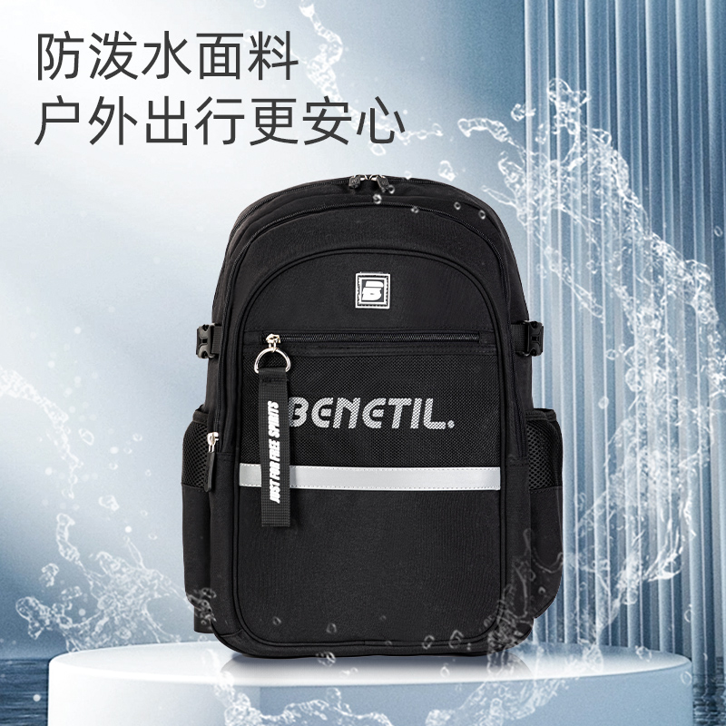 51fun吃瓜BB153重回山野係列（liè）初高中學生書包（bāo）(咖)(個)