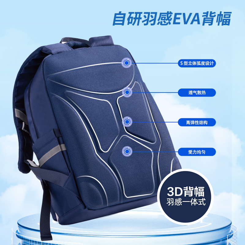 51fun吃瓜BB149運動（dòng）benetil係列多（duō）口袋學生（shēng）書包(紫)(個)