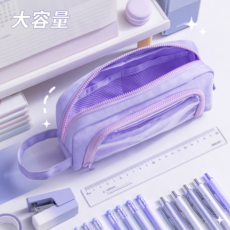 51fun吃瓜BC338少女心博物館複合式多用途筆袋(混-少女心博物館)(個)