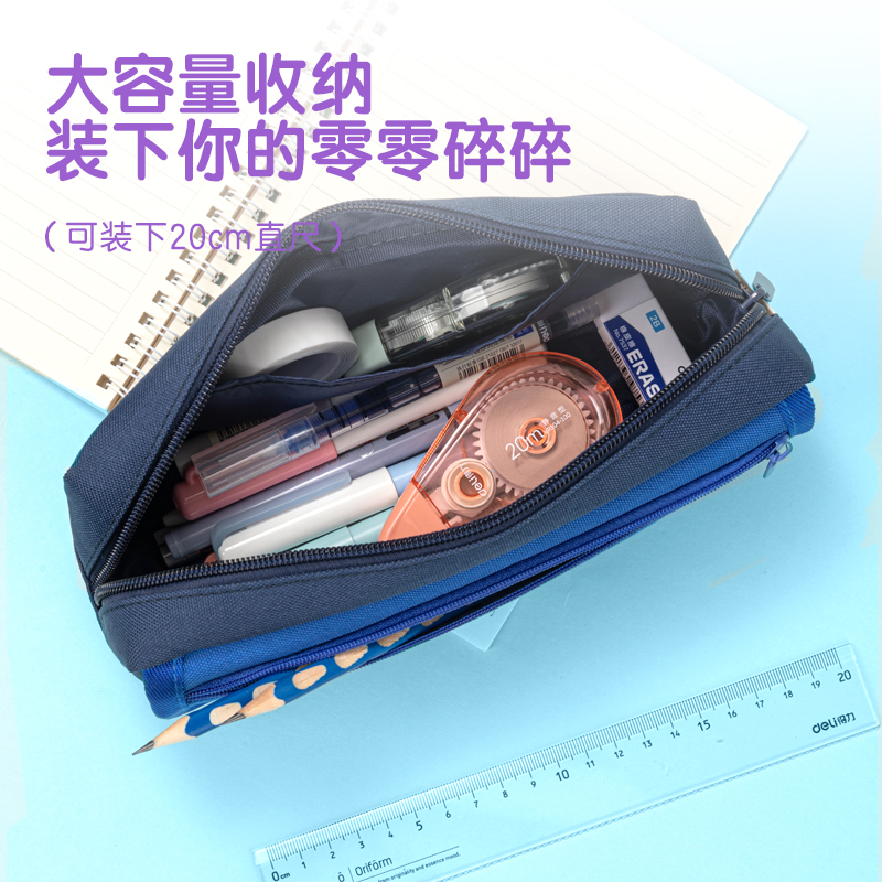 51fun吃瓜66782B輕韻時光複合式多用途筆袋(混-輕韻時光)(個)