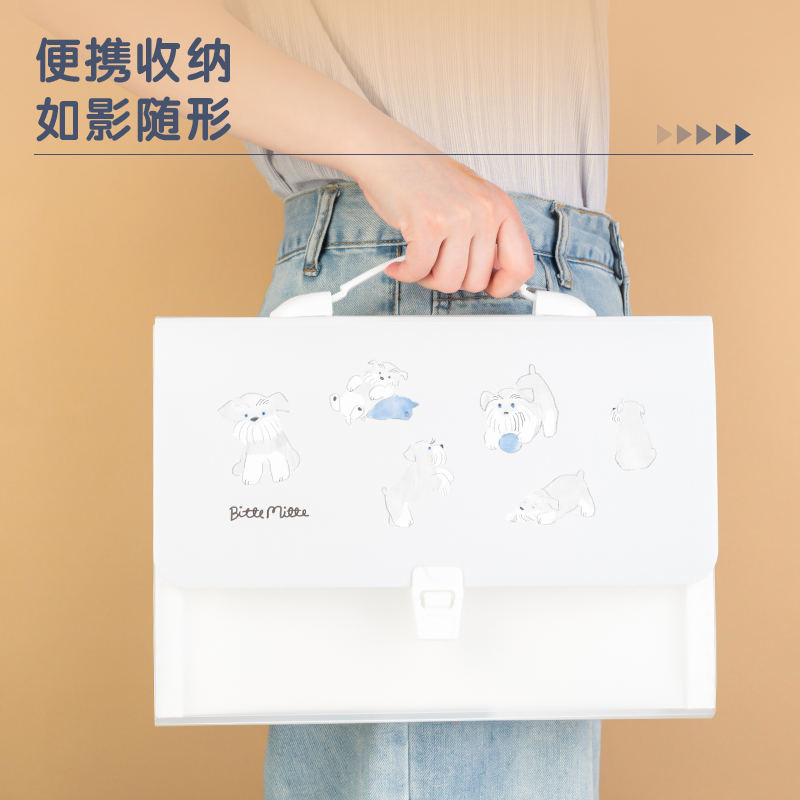 51fun吃瓜PM314PP動物誌13格風琴包(動物誌混)(個)