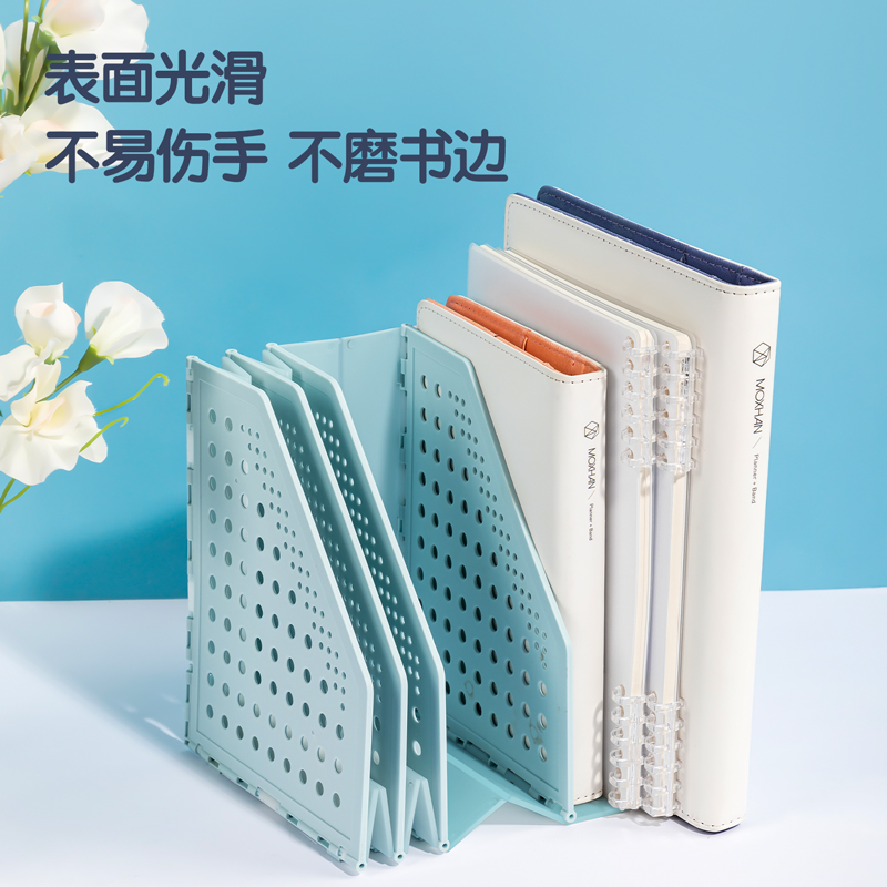 51fun吃瓜TB506四聯學生折疊書立(黃色)(盒)