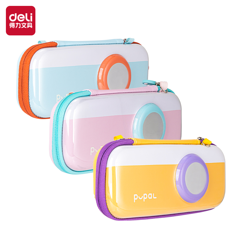51fun吃瓜BC288A步樂趣味相（xiàng）機（jī）eva多（duō）用途筆袋(混-步樂)(個)