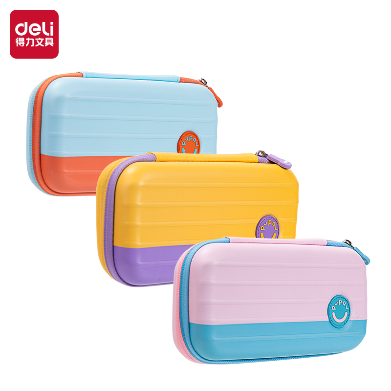 得（dé）力BC288B步樂eva大容量多用途（tú）筆袋(混-步樂)(個)