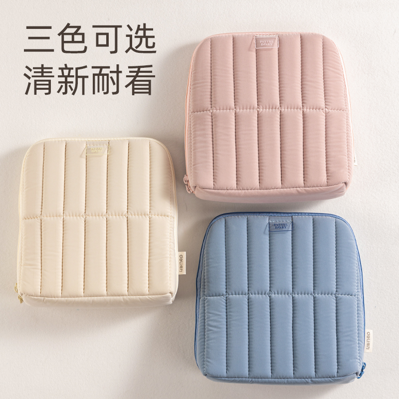 得（dé）力BC336淡彩日記翻（fān）折站立式多用途筆袋(混-P.DIARY)(個（gè）)