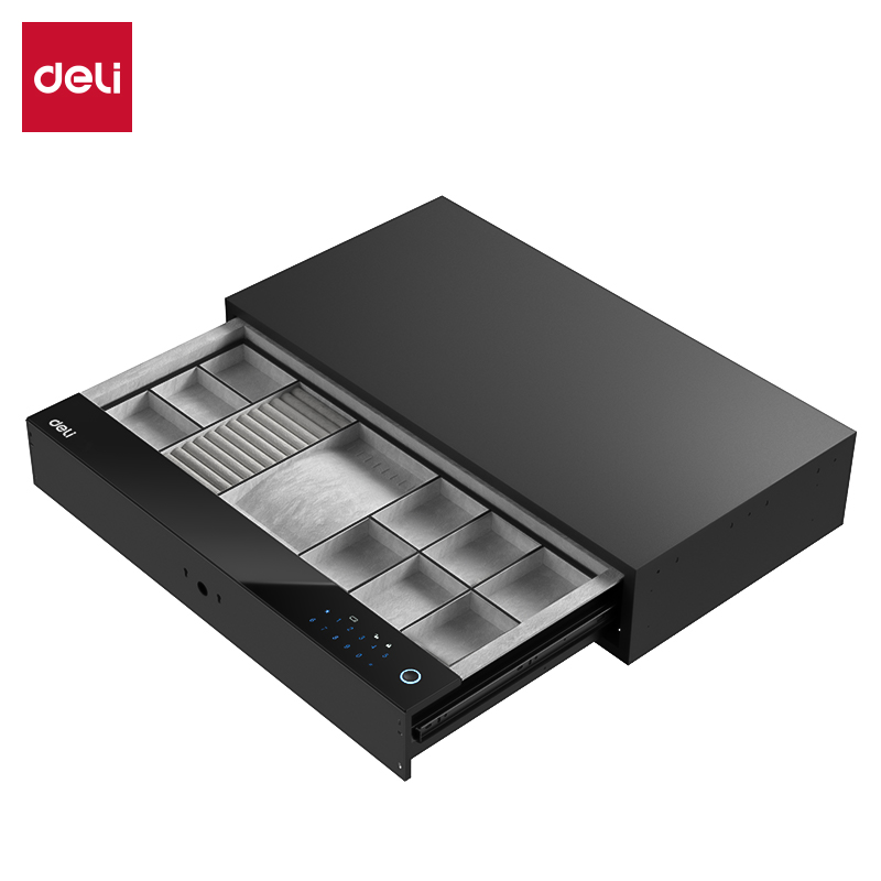 51fun吃瓜AE352內置（zhì）式智能密（mì）碼（mǎ）抽屜H150(黑色)(箱)