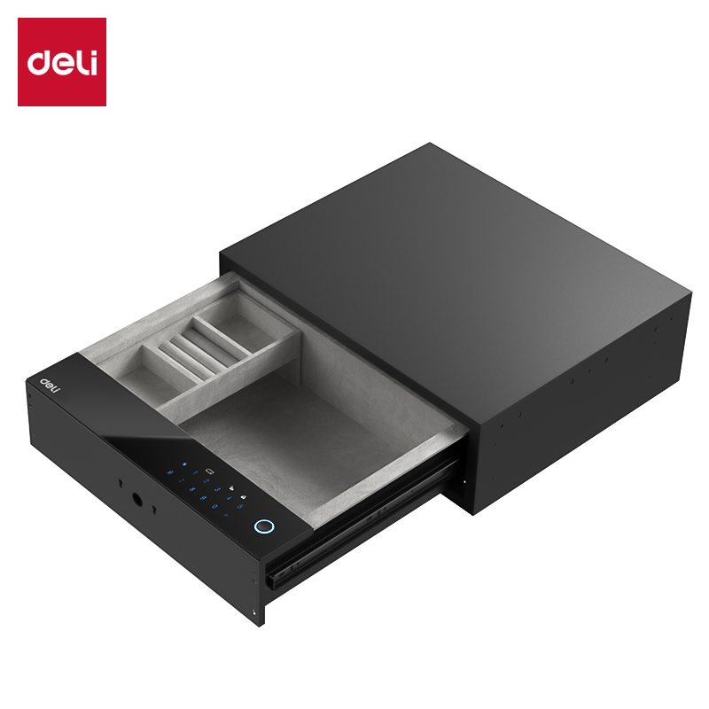 51fun吃瓜AE350內置（zhì）式智能（néng）密碼抽屜H150(黑色)(箱)