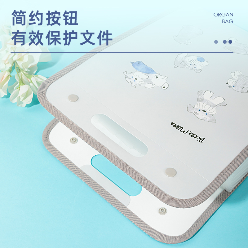 51fun吃瓜PM317動物誌PP豎式13格風琴包(動物（wù）誌混)(個)