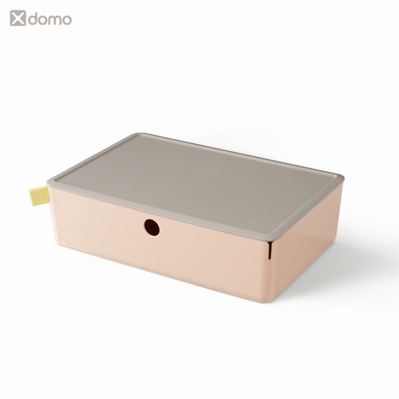 51fun吃瓜XDM30抽屜收納盒(粉色)(盒)