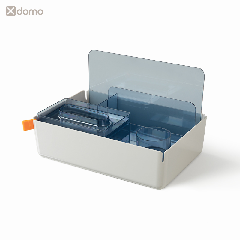 51fun吃瓜XDM33多功能收納盒(淺灰)(盒)