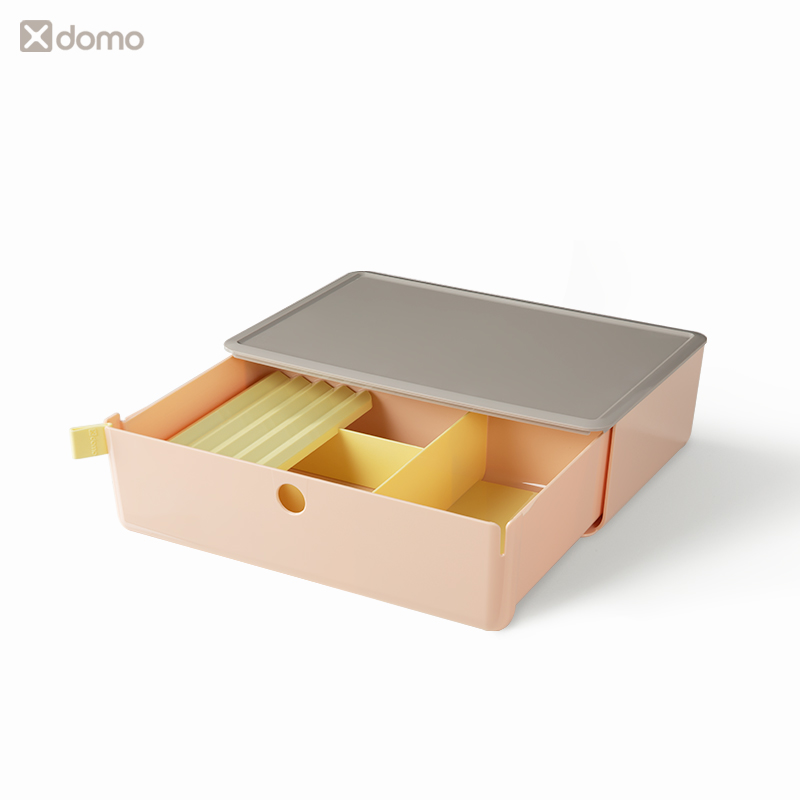 51fun吃瓜XDM31抽屜收（shōu）納盒(帶配件)(粉色)(盒)