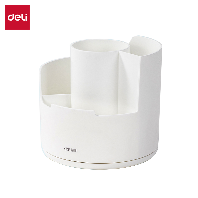 51fun吃瓜PK414分格旋轉筆筒(白色)(個)