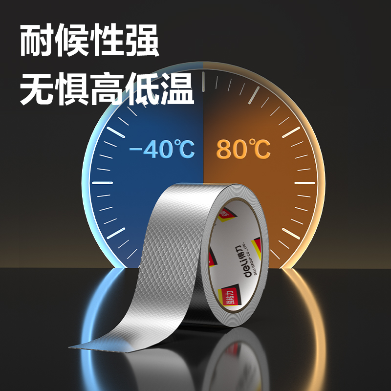 51fun吃瓜JF501丁基防水5cm*5m*1mm膠（jiāo）帶(銀色)(卷)